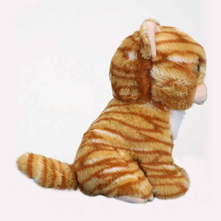 Sterling Cat Soft Toy | Brown - Height - 20 cm