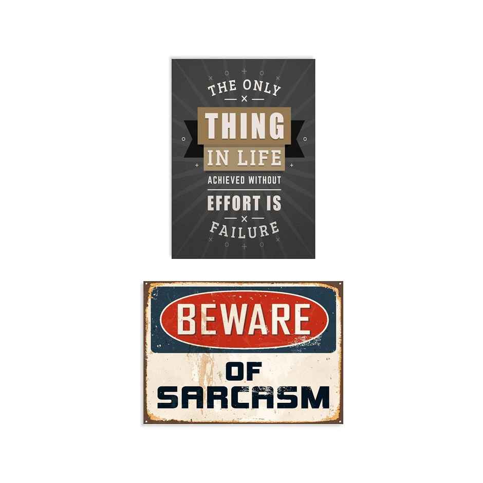 Paper Plane Design Wall Posters For Office Decor | Set of 10 | Size | 12 Inch x 18 Inch | D32