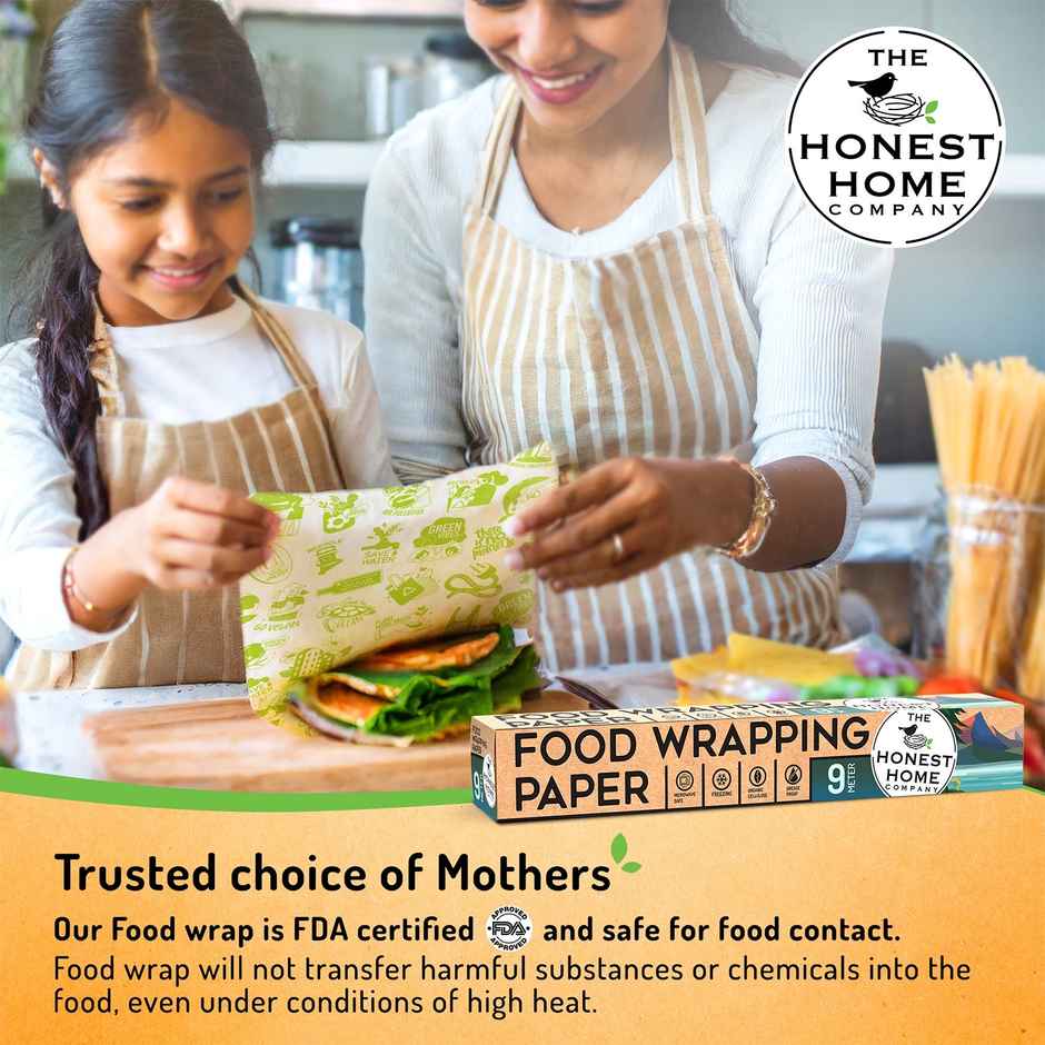 The Honest Home Company Food Wrapping Paper | 9 m