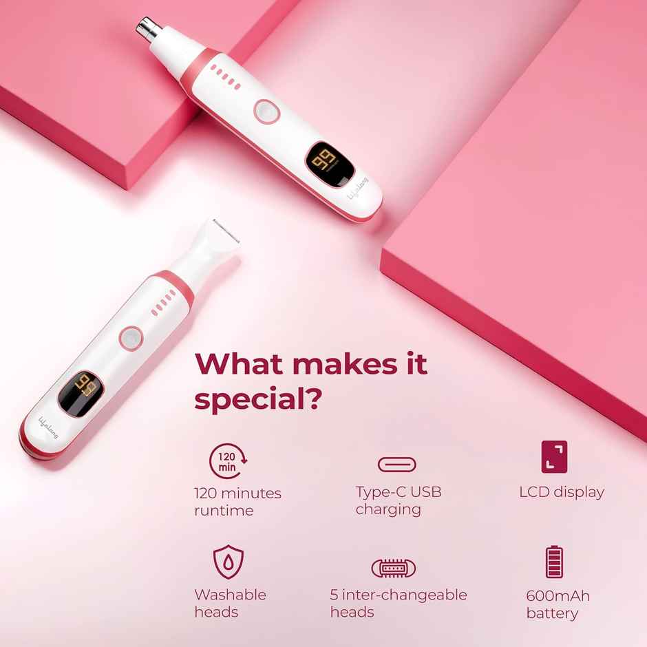 Lifelong 6 in 1 Sensitive Hair Remover and Bikini Trimmer