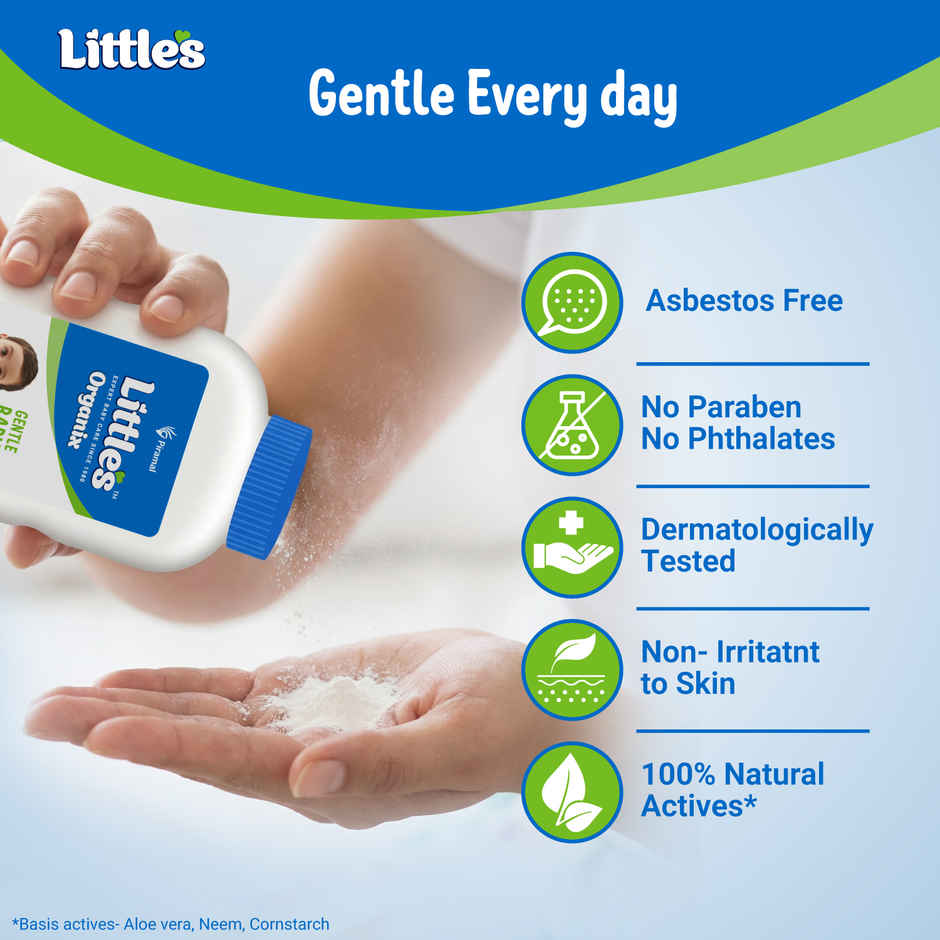 Little's Gentle Baby Powder Aloevera & Neem