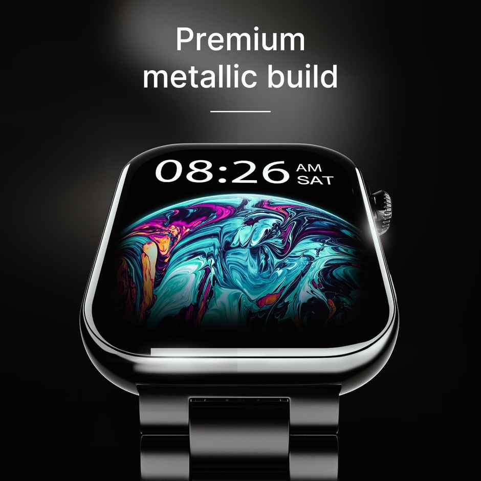 Noise ColorFit Ultra 3 Smartwatch | Glossy Silver | Elite Edition