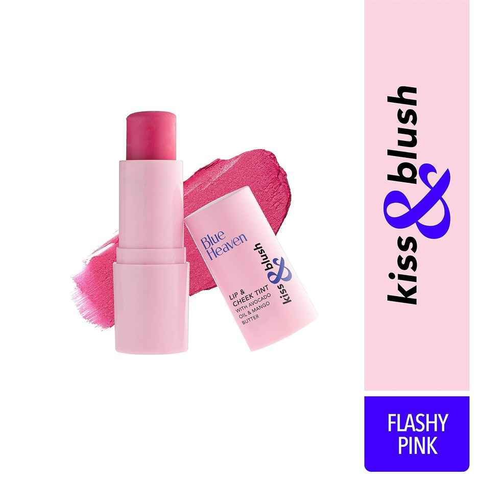 Blue Heaven Kiss & Blush Lip & Cheek Tint - Flashy Pink