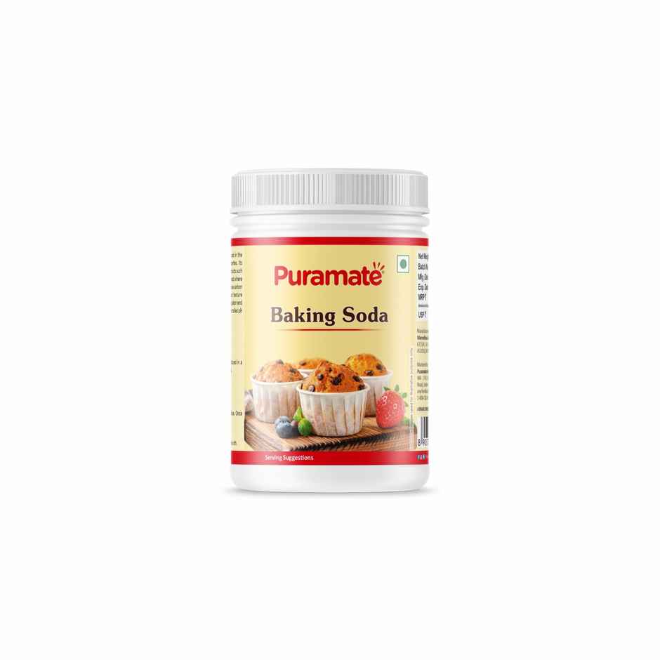 Puramate Baking Soda | Bottle | Pure Sodium Bicarbonate