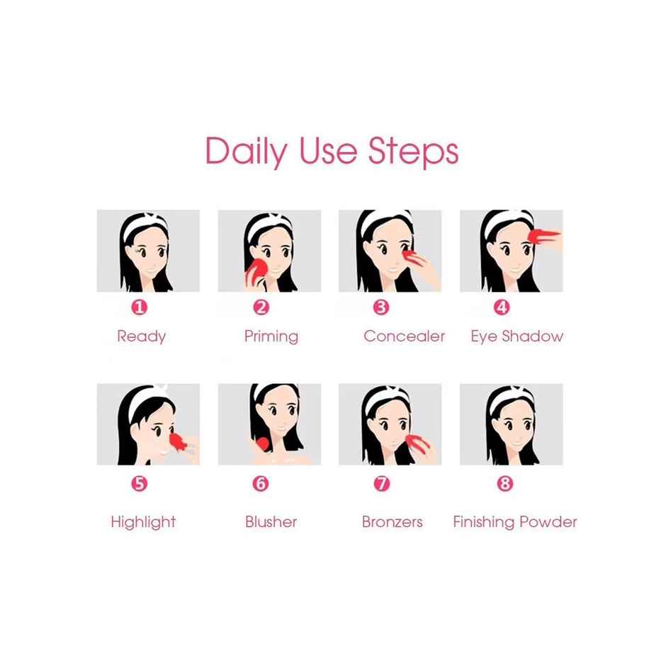 Bronson Professional Pink Ultimate Classic Beauty Blender Makeup Sponge