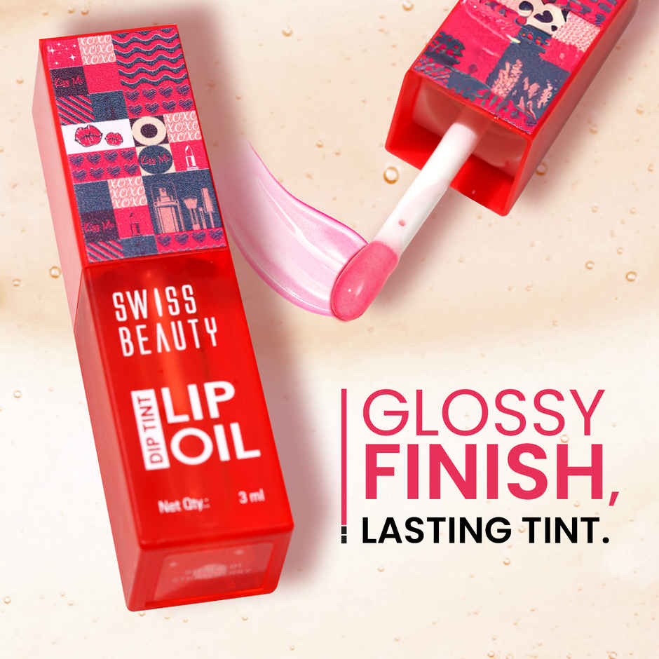 Swiss Beauty Dip Tint Color Changing PH Lip Oil | 4 Kiwi