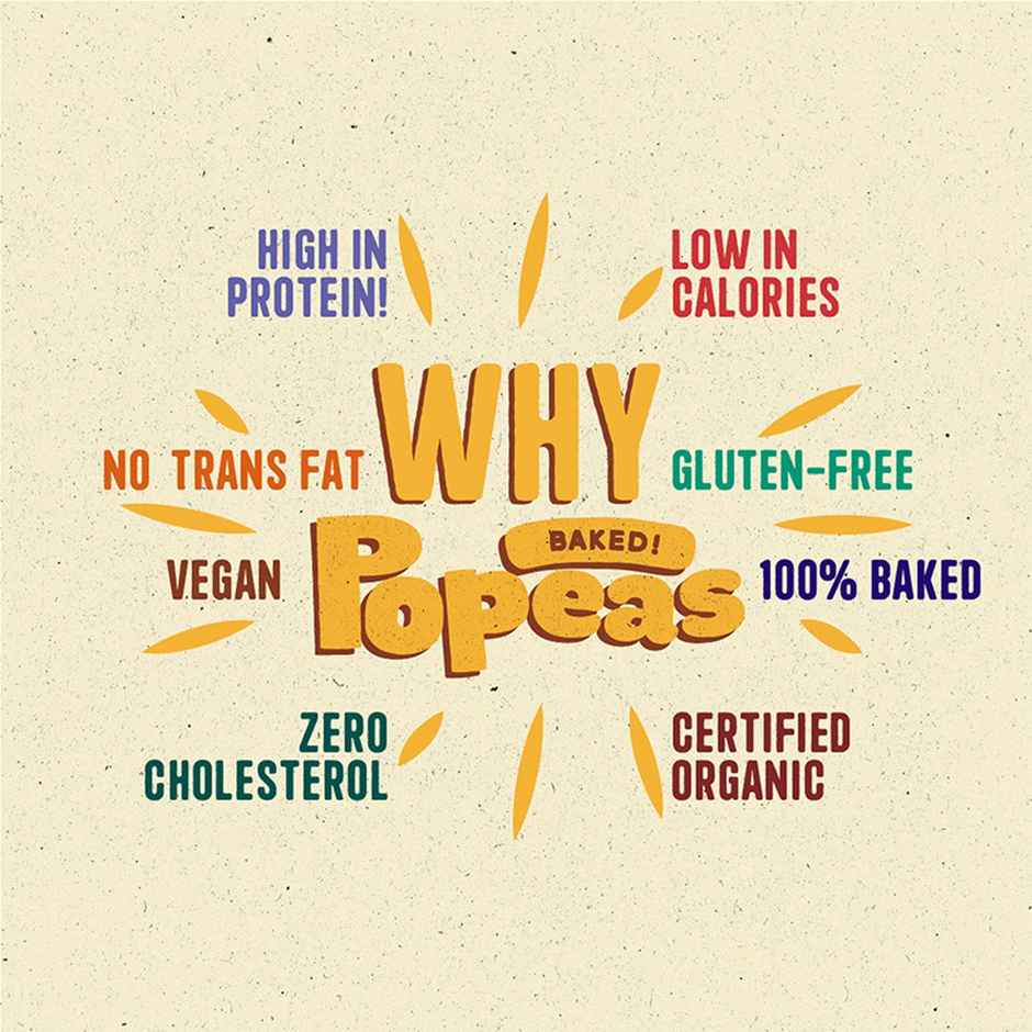 Nourish Organics Popeas Protein Puffs Spicy Mint