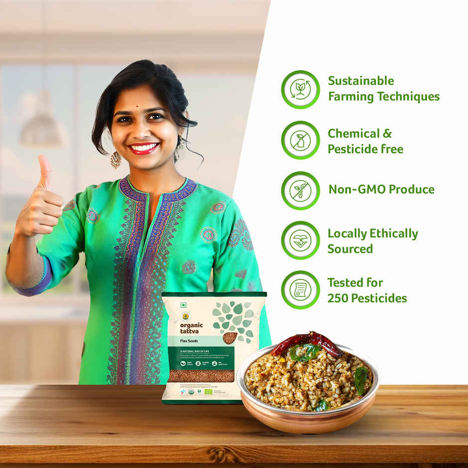 Organic Tattva Flax Seeds