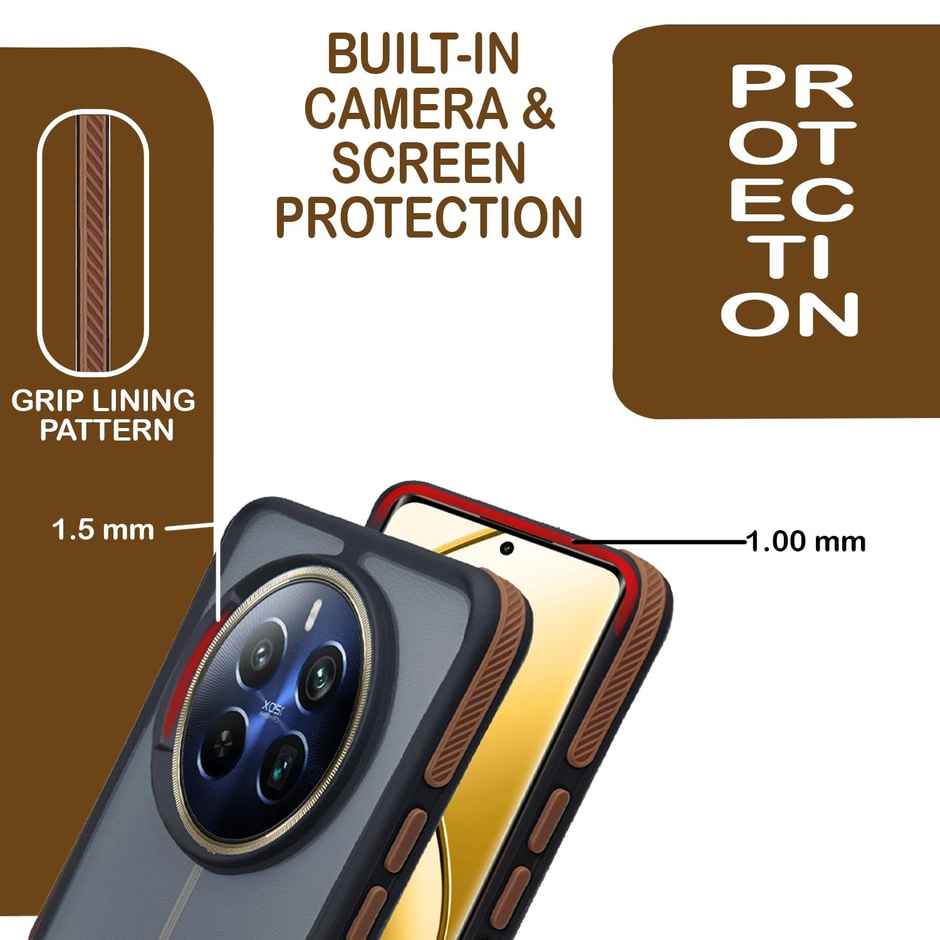 Artistque Case for Realme Narzo 70x 5g | N65 | 13 | 12 | 12x 5g | C65 5g Back Cover - Frosted Series