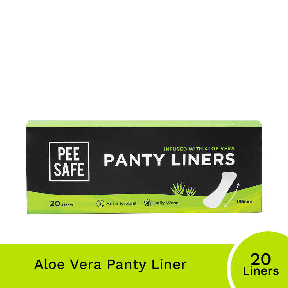 Pee Safe Aloe Vera Panty Liners for Everyday Protection