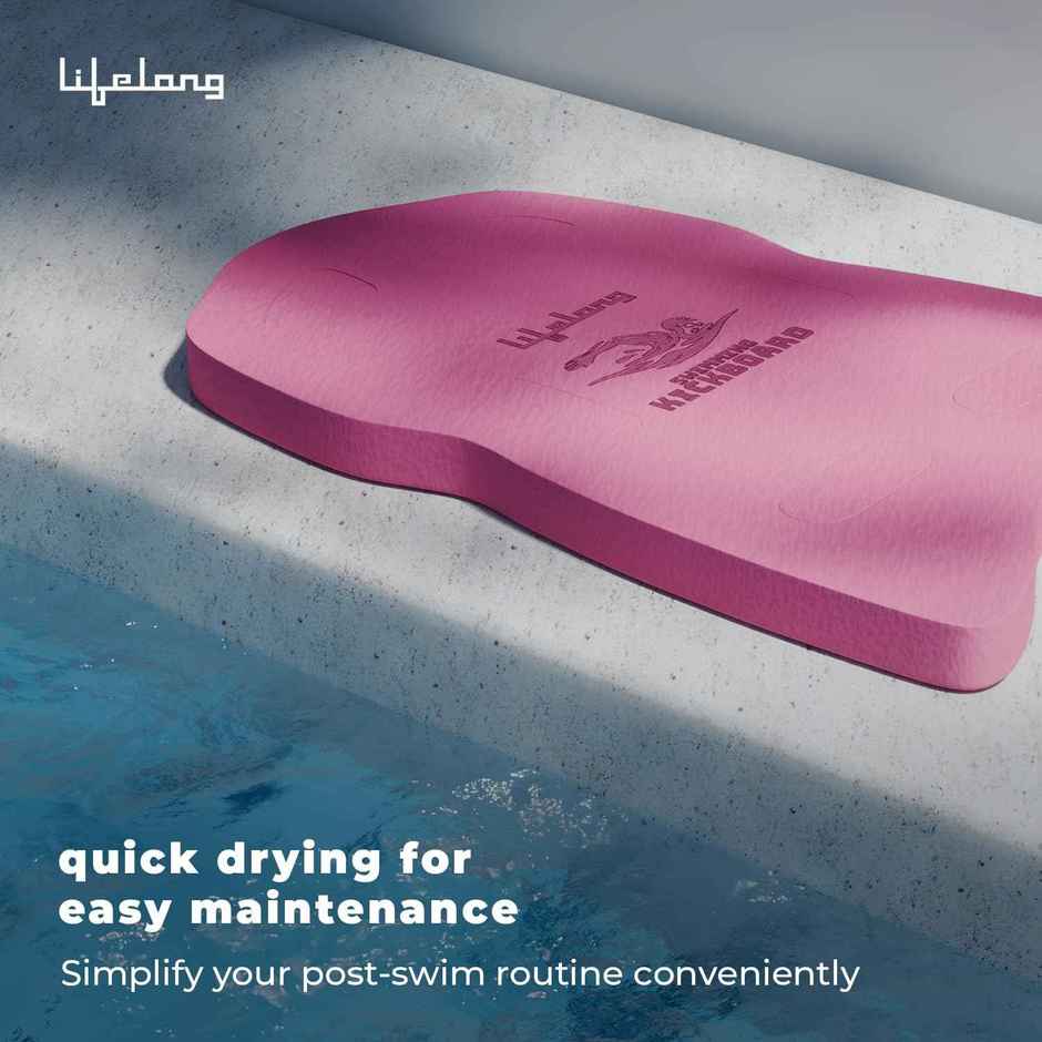 Lifelong Kids Kickboard Floater for Swimming Training | Pink