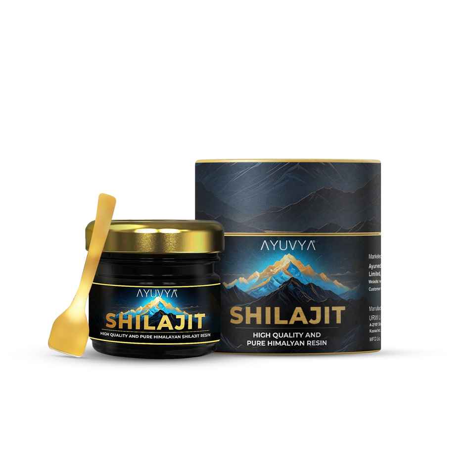 Ayuvya Himalayan Shilajit Resin, High Quality & Pure