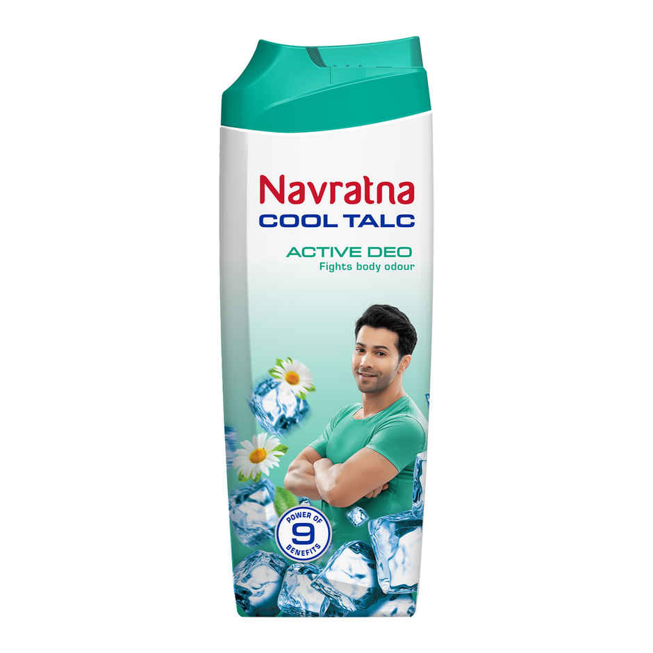 Navratna Cool Talc - Active Deo