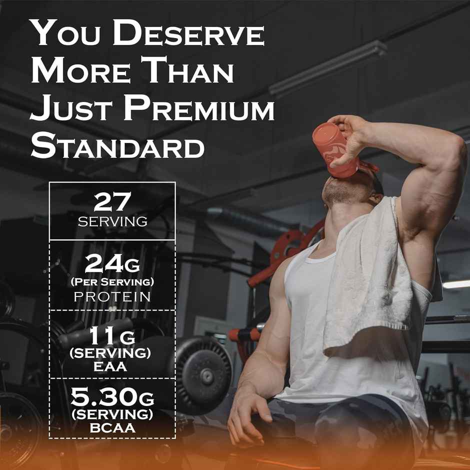 Nakpro Perform Whey Protein Concentrate Mango 24G Protein 5.3G Bcaa