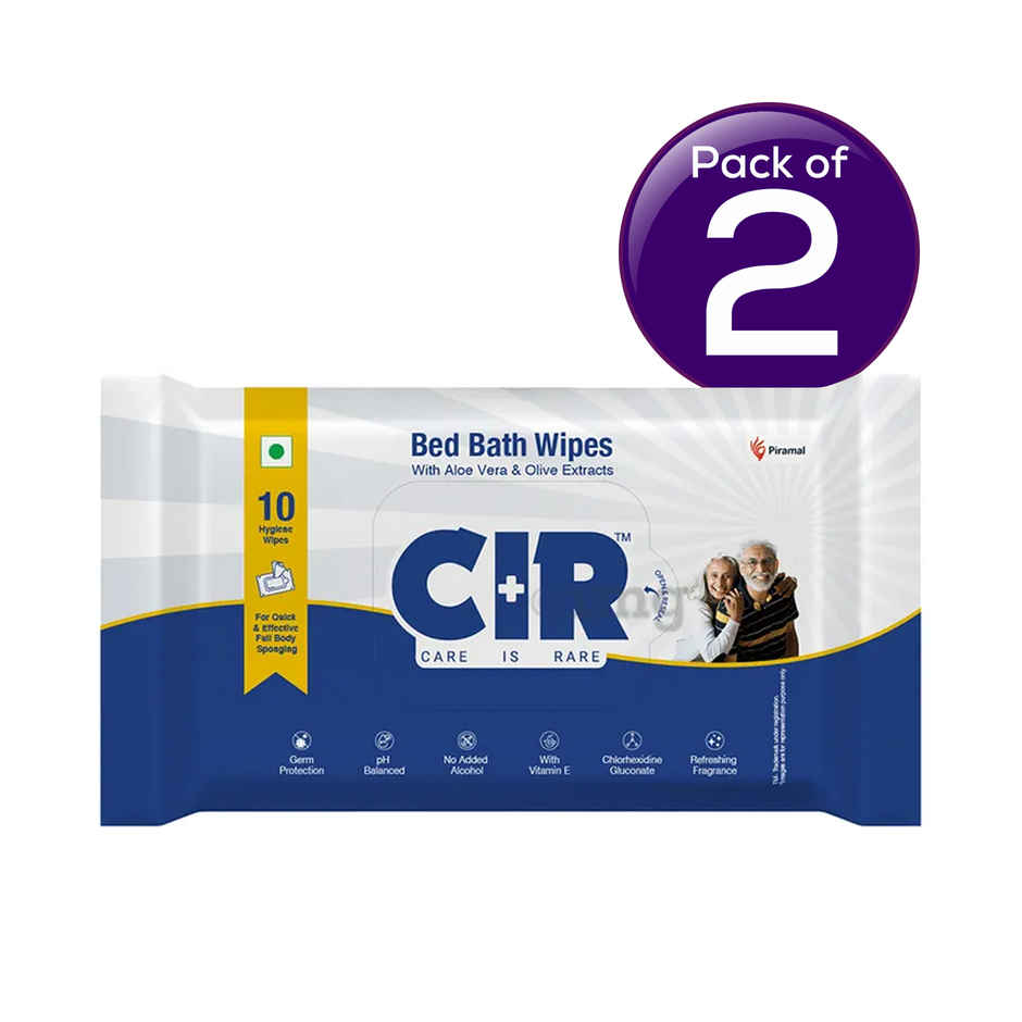 CIR Bed Bath Wipes for Adults Combo
