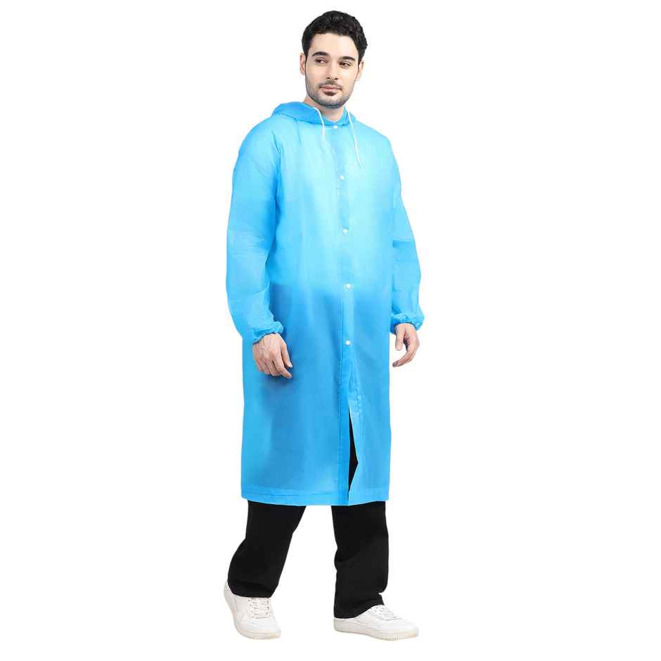 Citizen EVA Raincoat Poncho - Blue-CP04