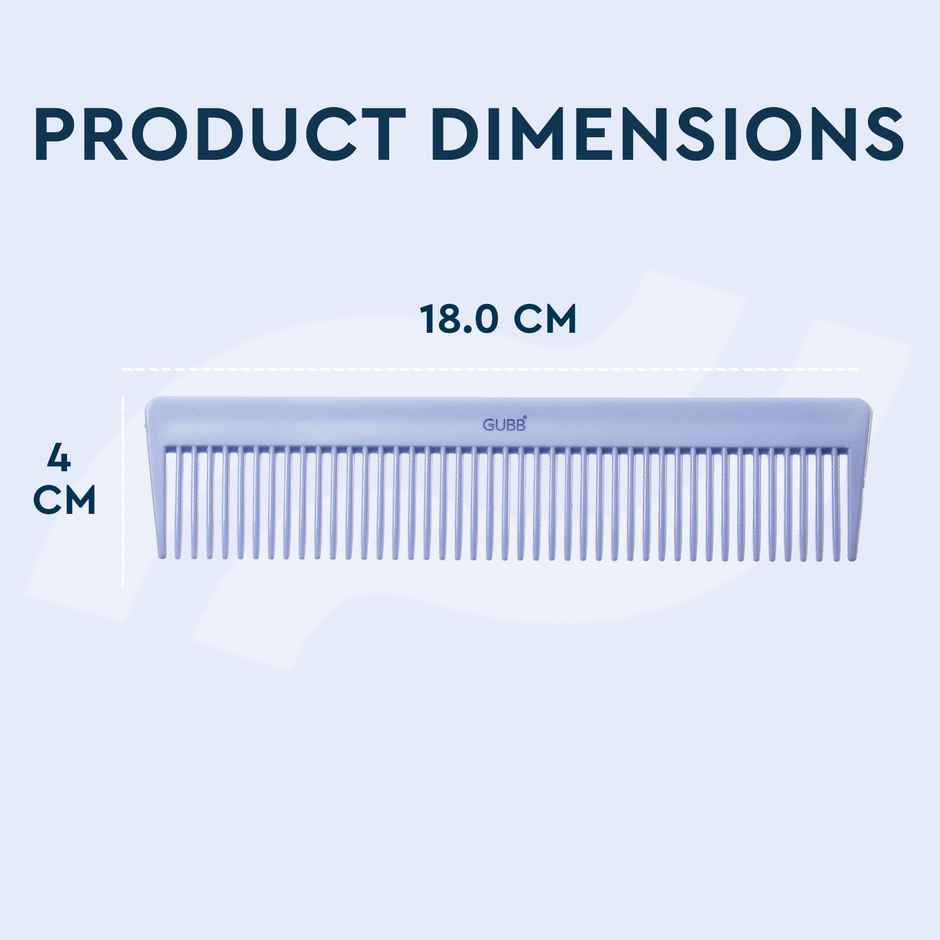 GUBB Flat Hair Comb | Santorini Hues