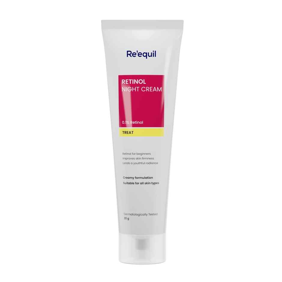 Re'Equil 0.1% Retinol Night Cream For Wrinkles & Skin Tightening