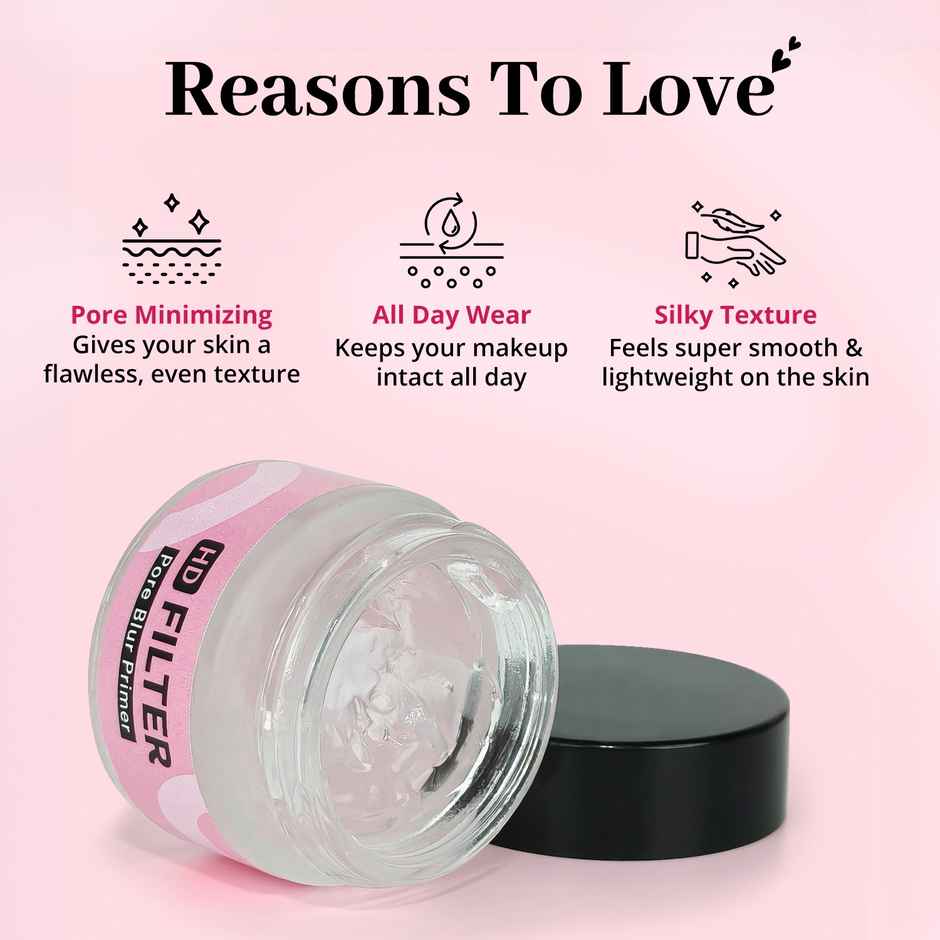 Enn Beauty HD Filter Face Primer - Mattifying | Pore Blur | Smoothing & Flawless Finish