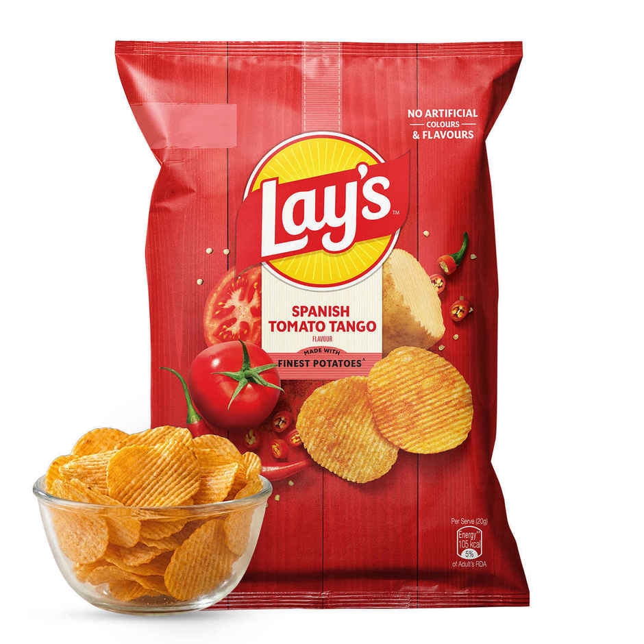 Lay's Spanish Tomato Tango Flavour | Potato Chips