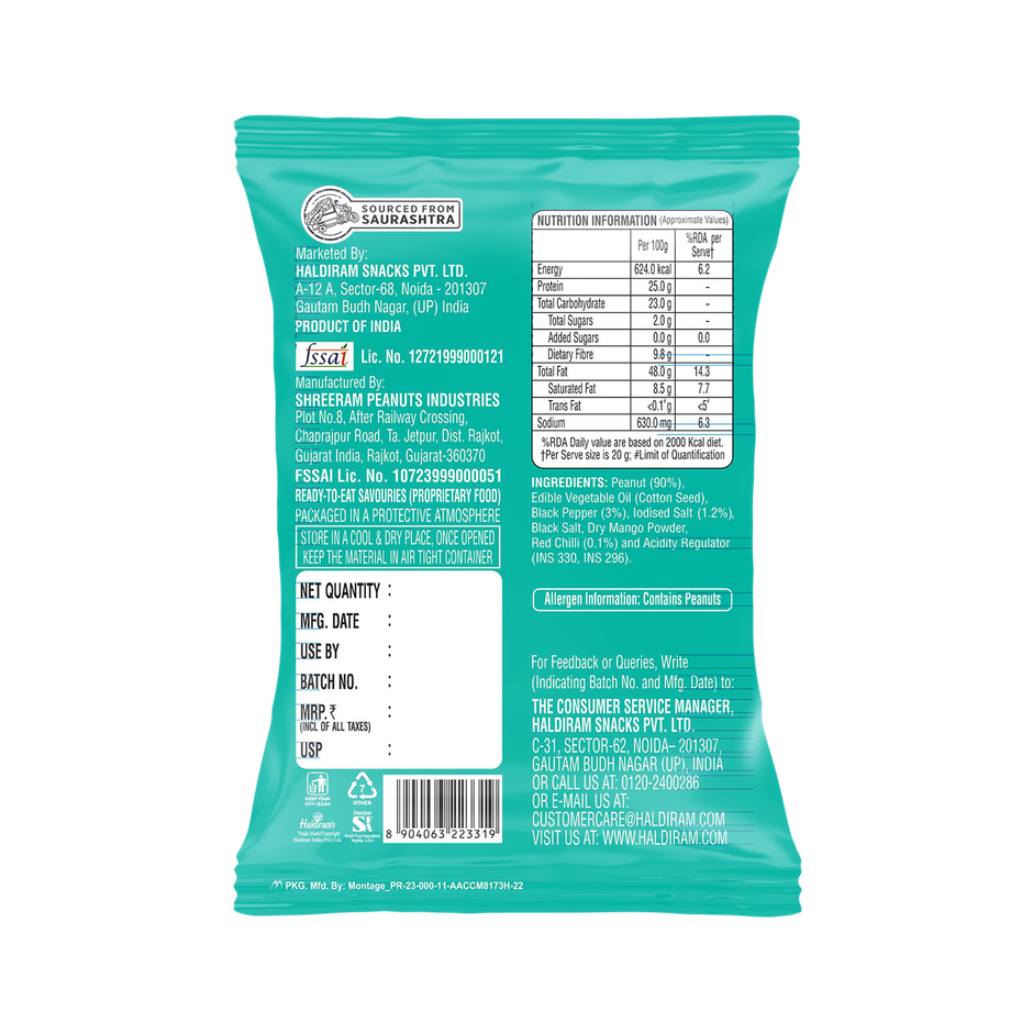 Haldiram Nut Roast - Salt & Pepper