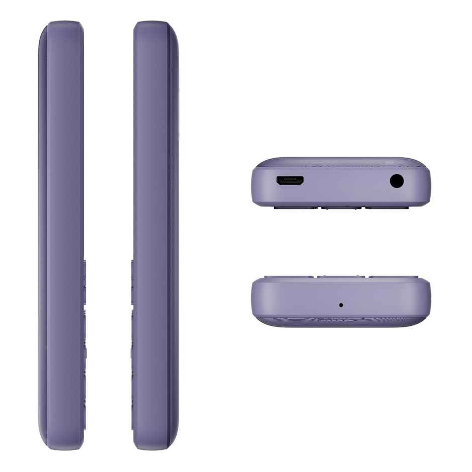 Nokia 130 Music Dual Sim Keypad Mobile | 2.4" Display | 1450 mAh Battery | Purple