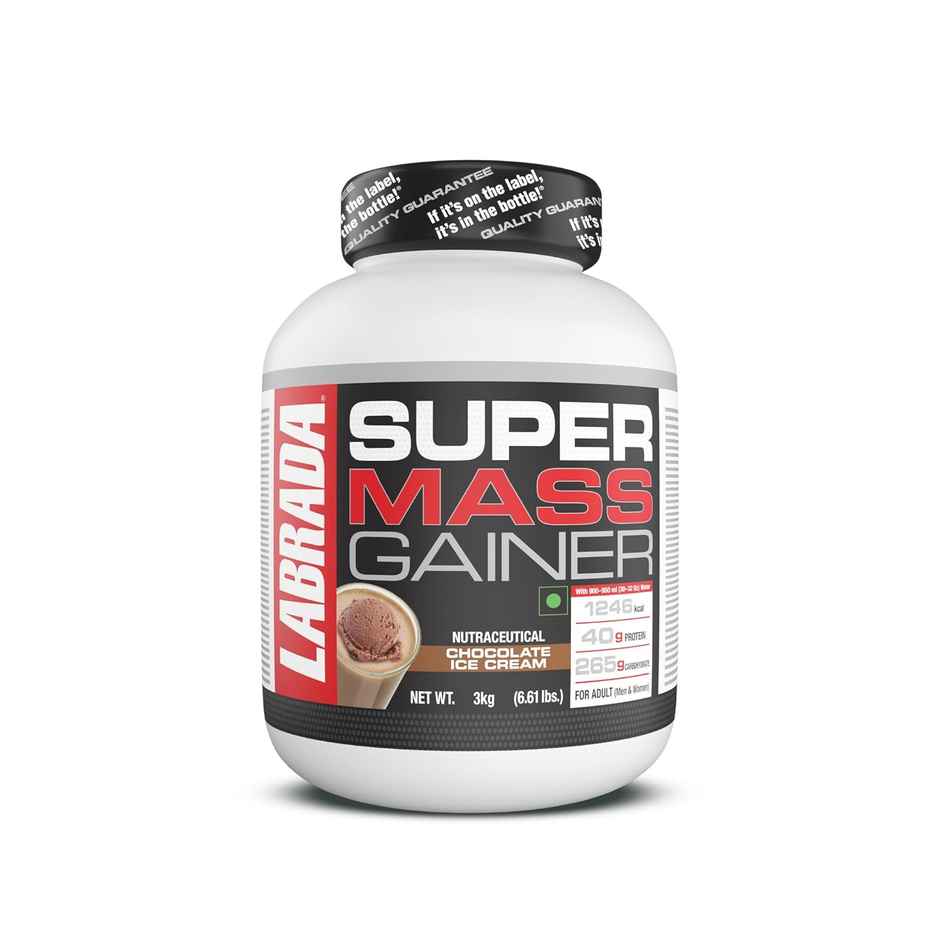 Labrada Super Mass Gainer Choc Ice Cream