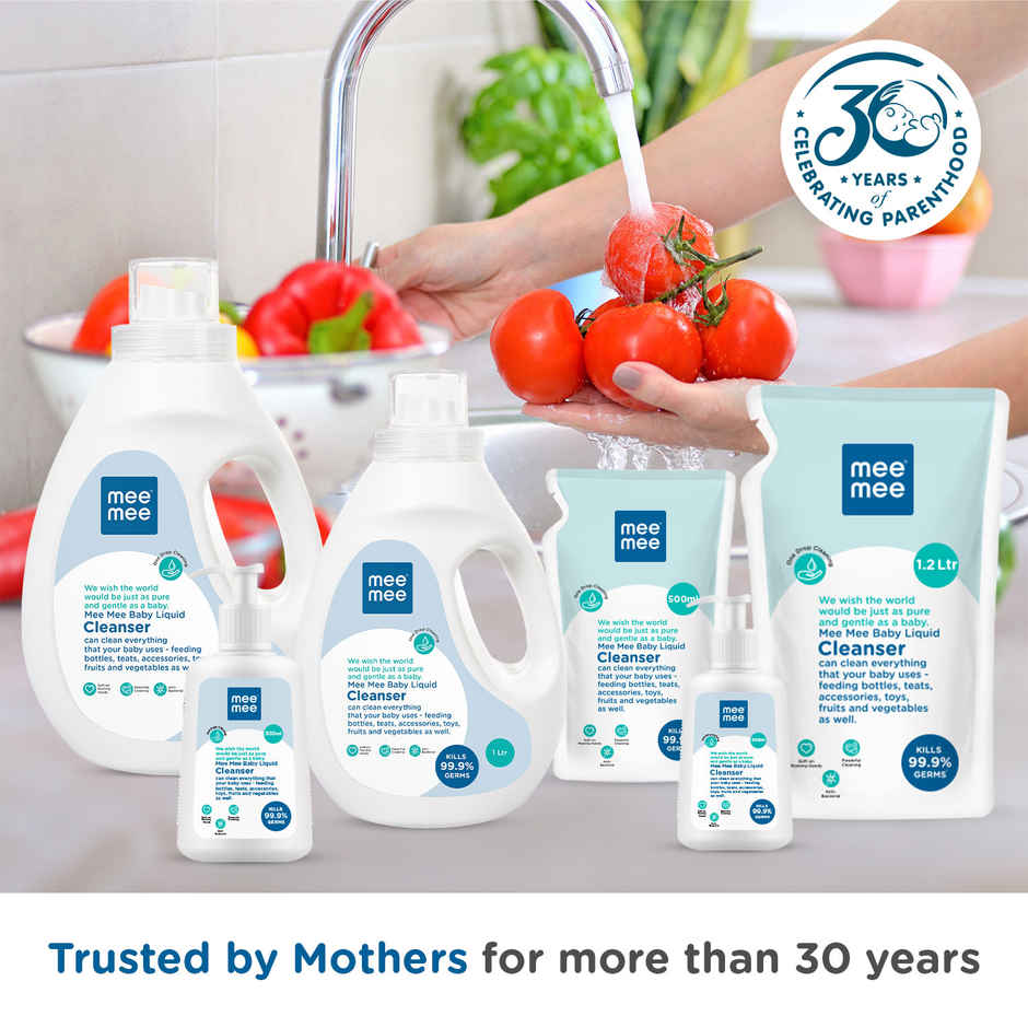 Mee Mee Anti-Bacterial Baby Liquid Cleanser Refill Pack