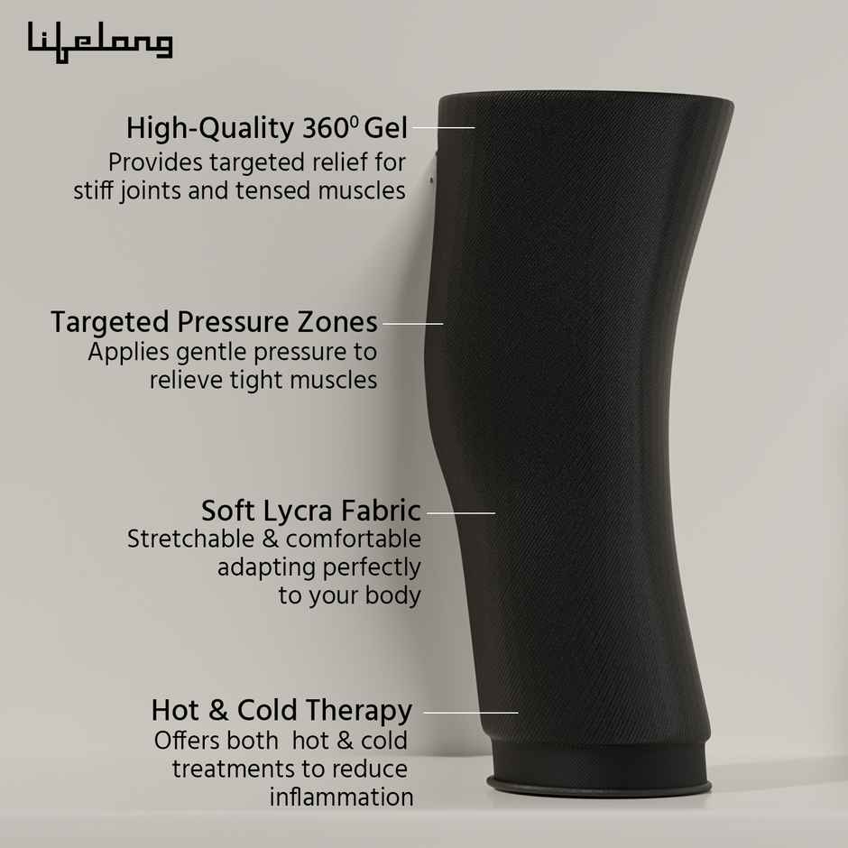 Lifelong Reusable Hot & Cold Gel Pack for Elbow & Knee Recovery & Pain Relief | Ice Bag