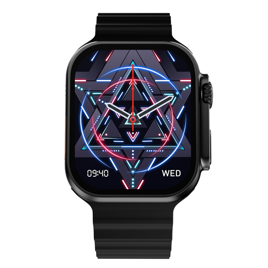 Fire-Boltt DAPPER | 2.1" AMOLED Display | BT Calling - Black