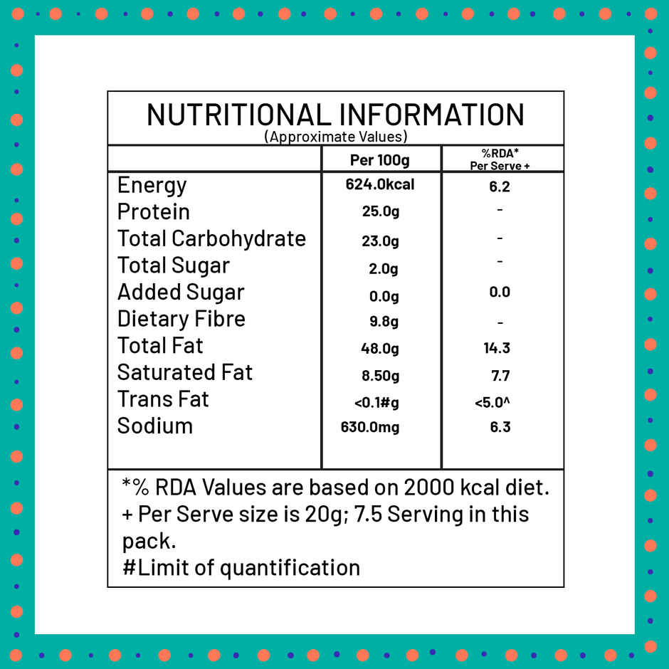 Haldiram Nut Roast - Salt & Pepper