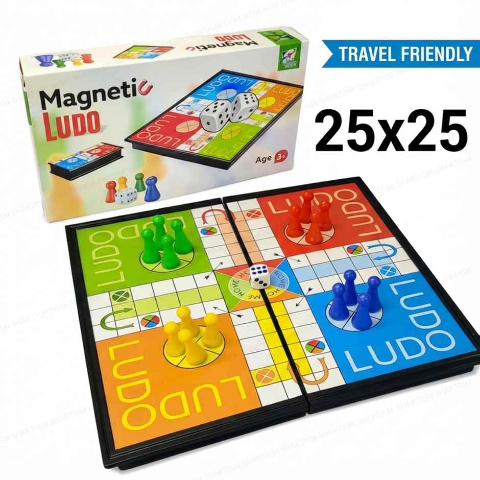 Fablue Magnetic Ludo Board Game for Kids | Educational & Learning Board Game