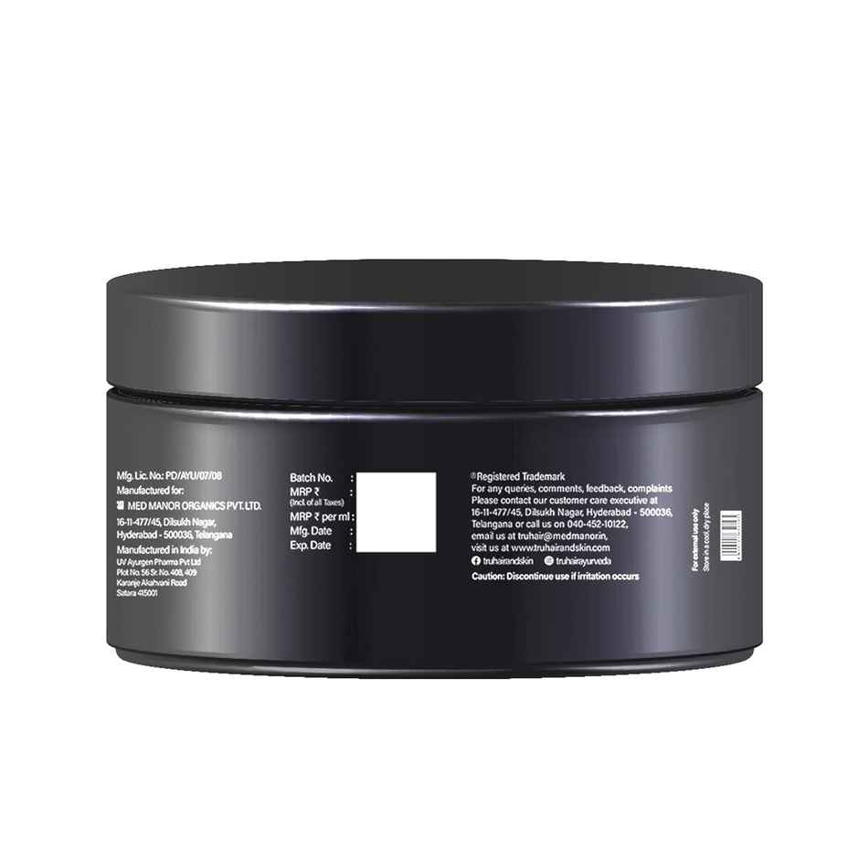 Tru Hair & Skin SPF 50 Styling Cream for men: 3-in-1 | Hair sunscreen + Argan Oil +  Hair wax