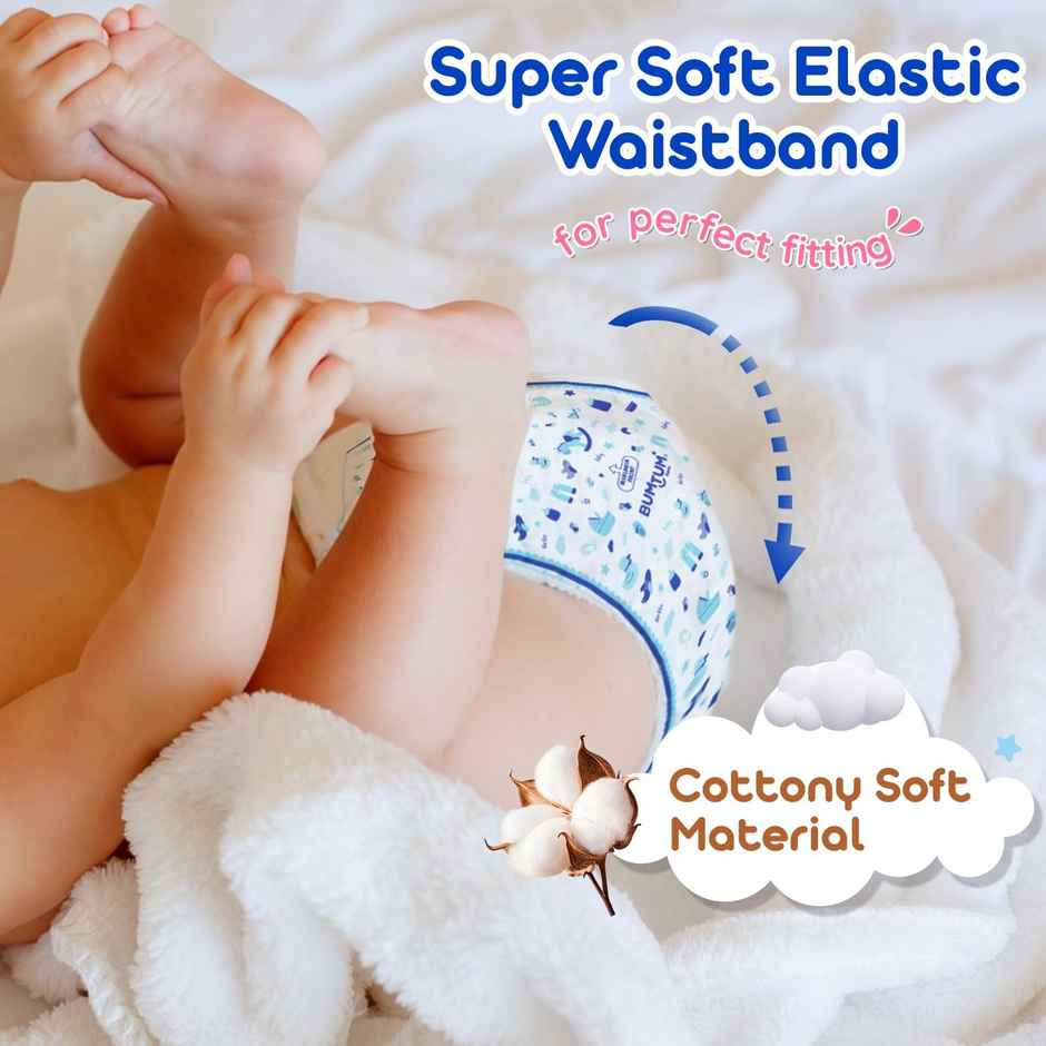 Bumtum Baby Diaper Pants, Double Layer Leakage Protection (XXL, 40 Count)