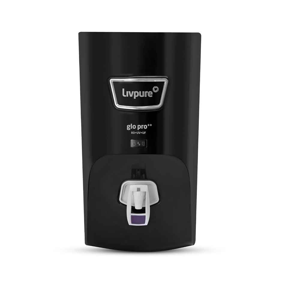 Livpure GLO PRO++ RO+UV+UF | Water Purifier for Home - 7 L Storage