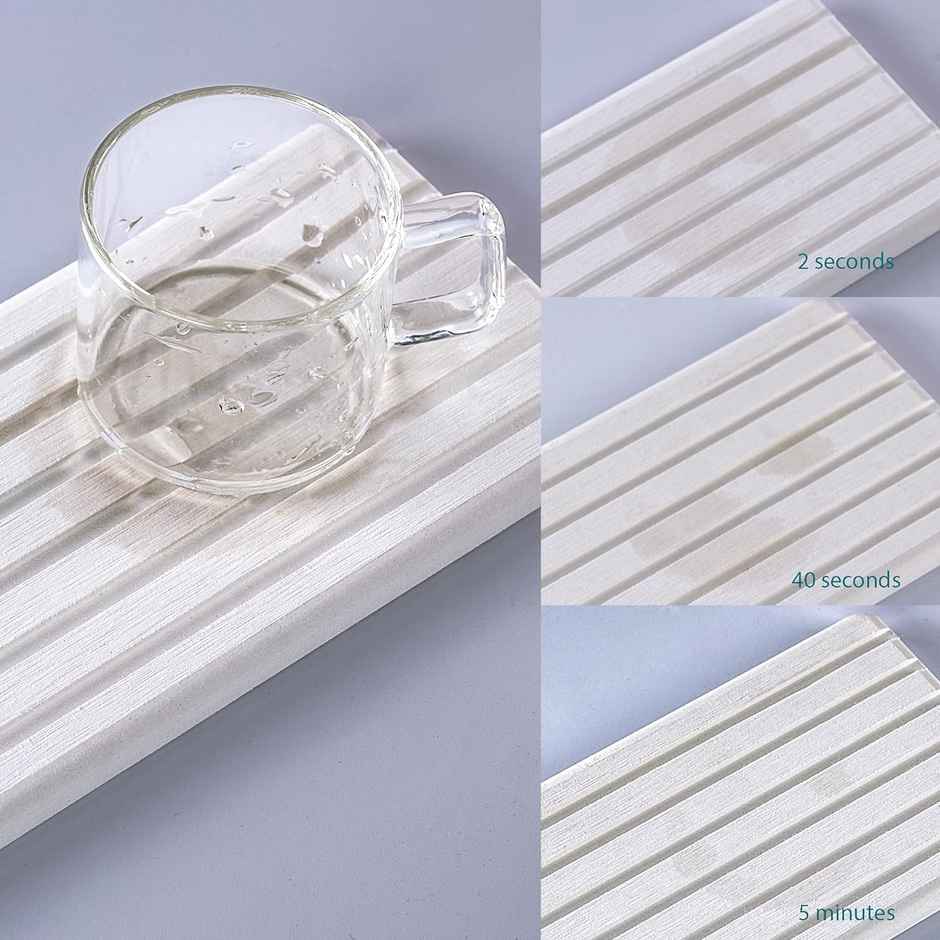 The Artment Set Of 2 DryMates Water Absorbent Diatomite Coasters For Home