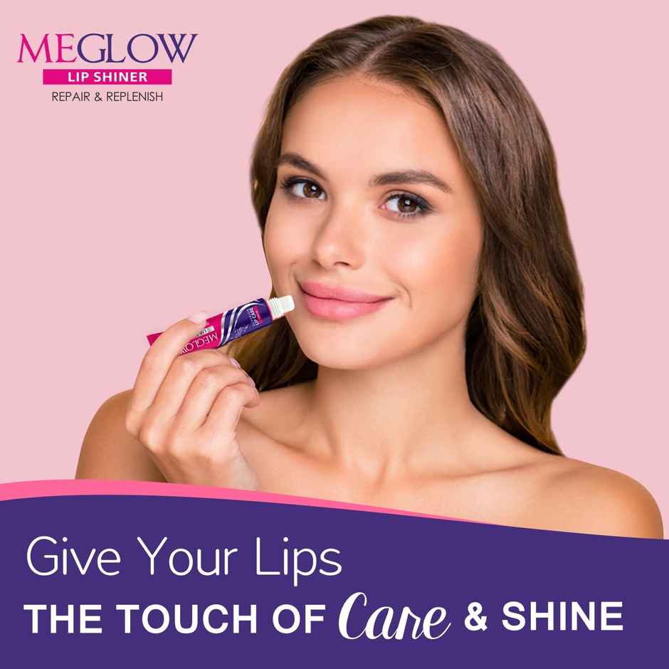 Meglow Lip Shiner with SPF 15 | Nourish & Protect Your Lips
