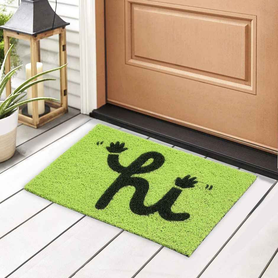 Status Green Anti-Skid PVC Door Mat | 38 x 58 cm