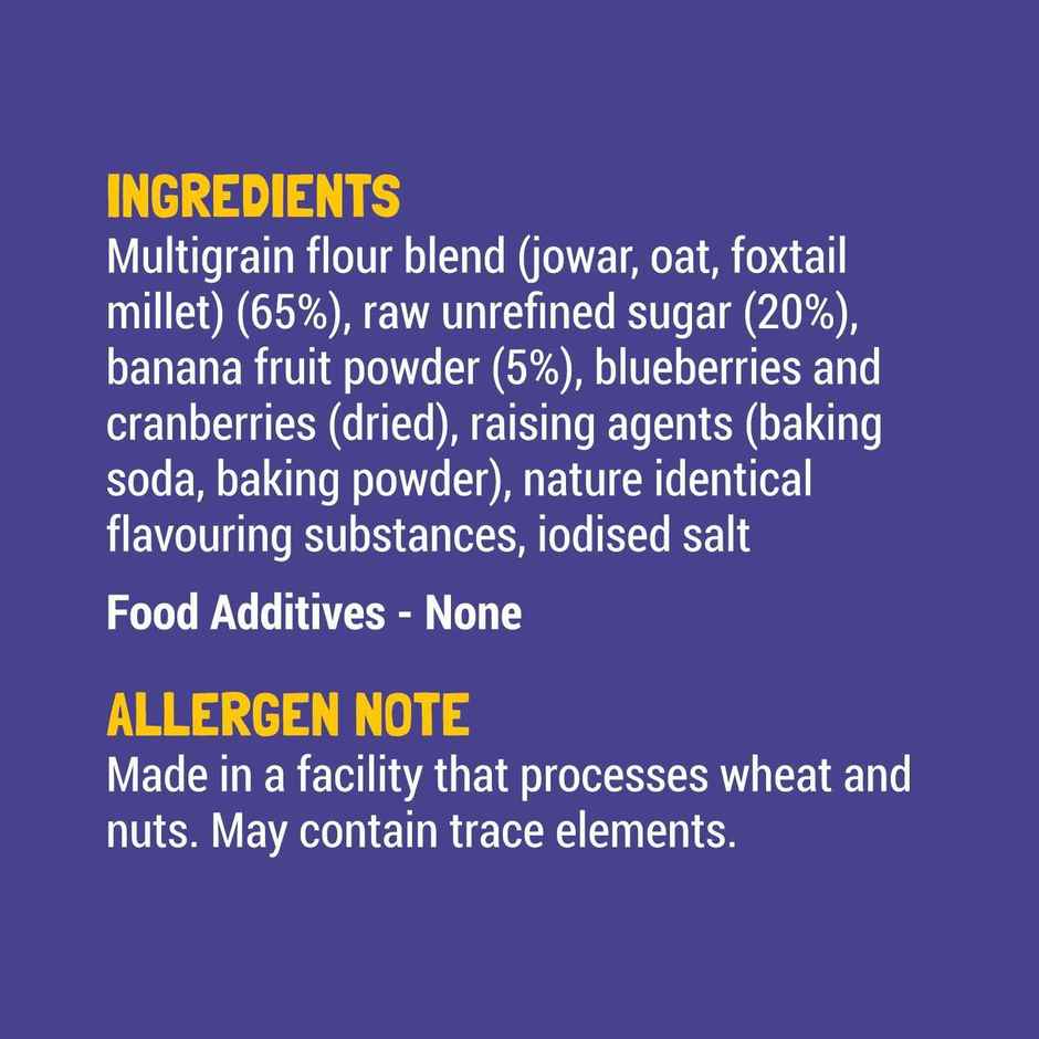Slurrp Farm Blueberry Millet Pancake Mix | No Maida