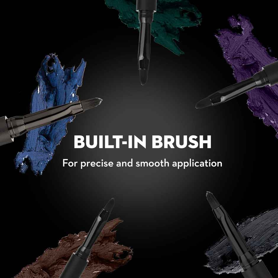 SUGAR Cosmetics Born To Wing Gel Eyeliner - 01 Black Magic Woman - Black