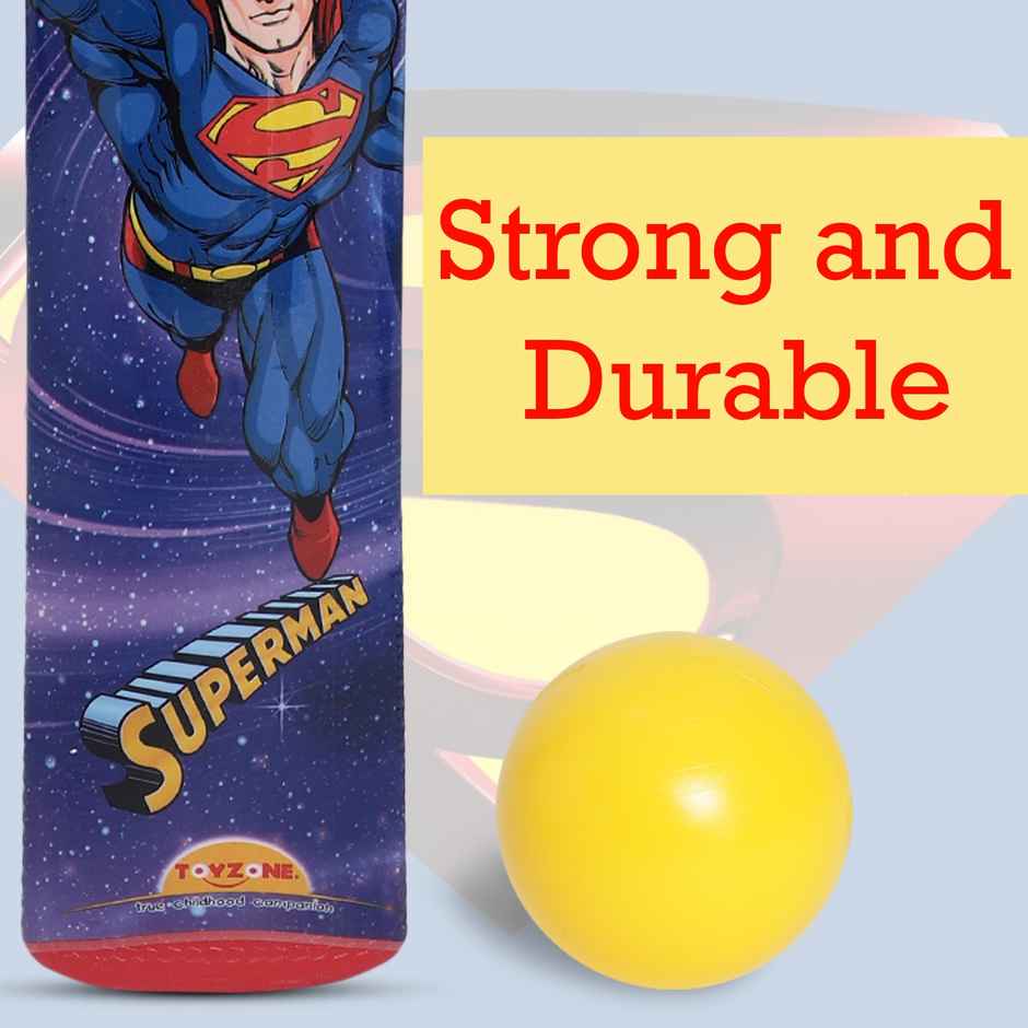 Toyzone Superman Cricket Bat Set