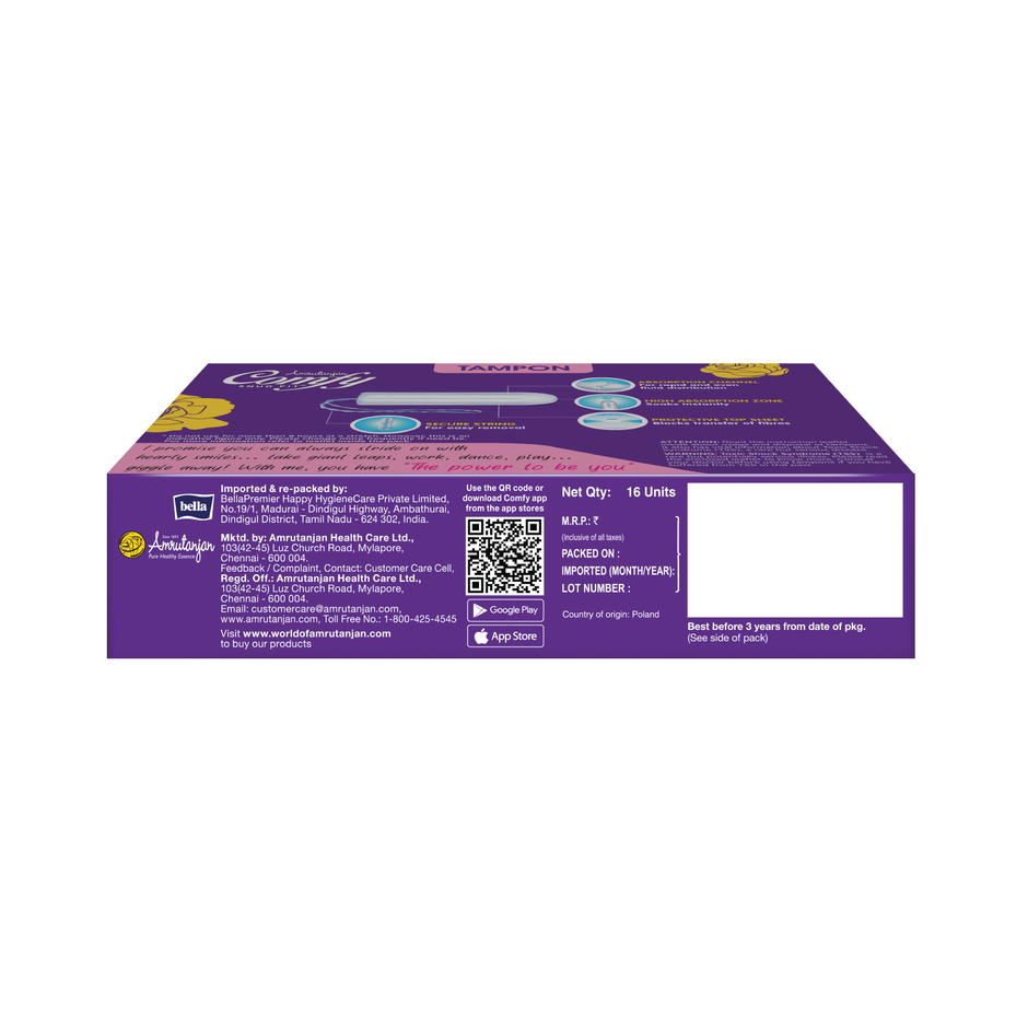 Comfy Snugfit Tampons Super