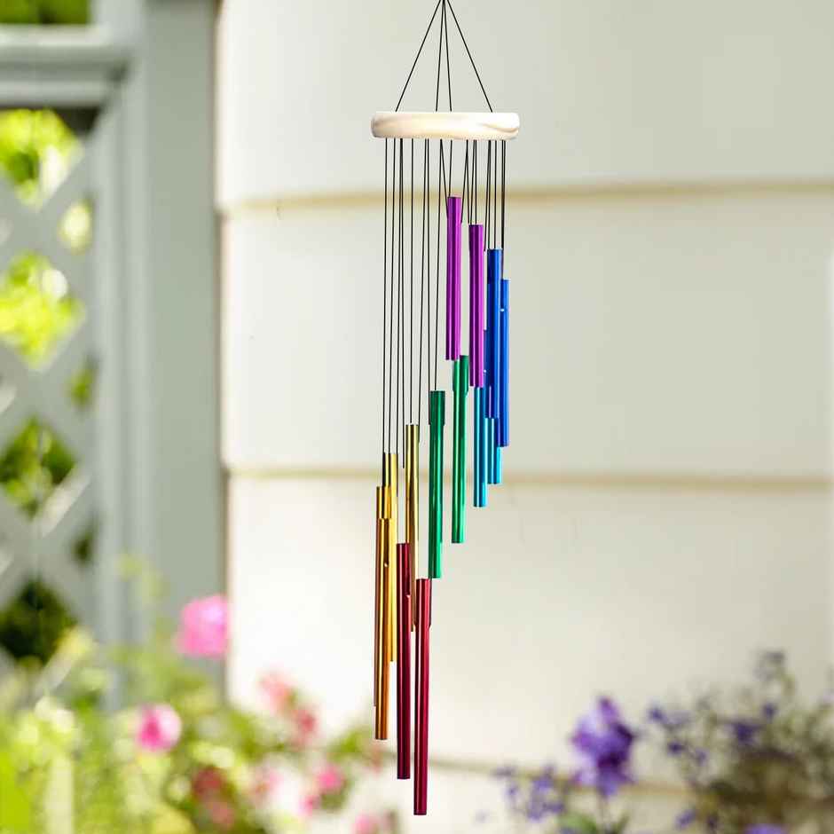 Ekhasa Positive Energy Aluminium Wind Chimes For Home, Balcony, Outdoor, Garden Decoration