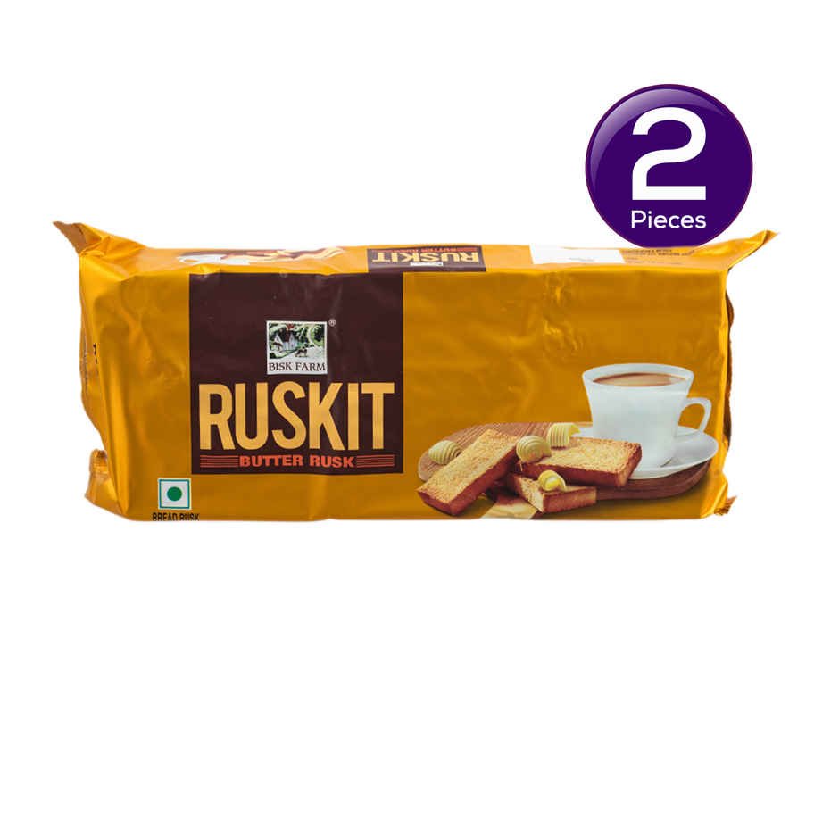 Biskfarm Ruskit Butter Rusk | Trans Fat-free Combo
