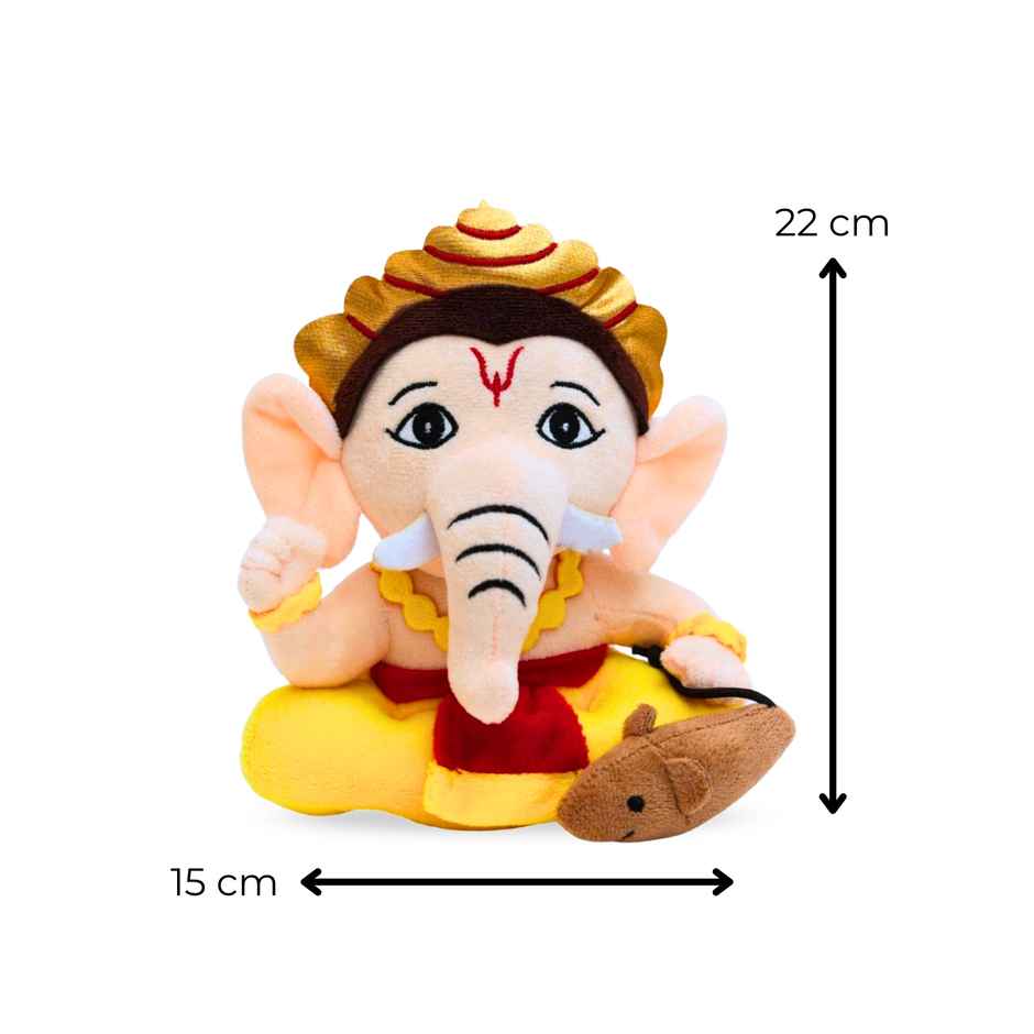 Panda's Box Mantra Chanting Baby Ganesha | Small - 20 cm