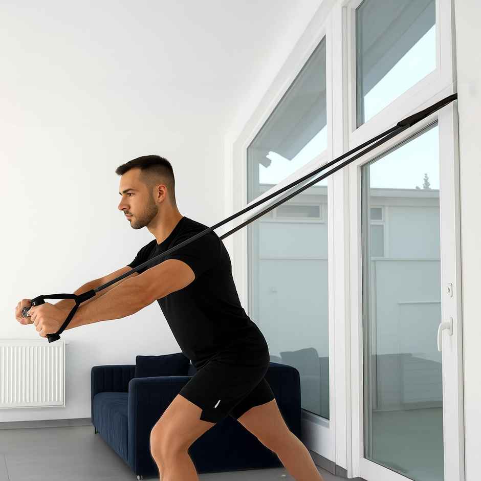 Lifelong 10kg Resistance Tube for Exercise & Strength Training | Red