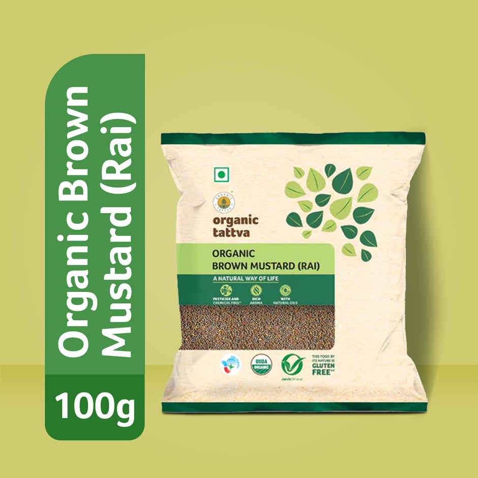 Organic Tattva Brown Mustard (Rai)