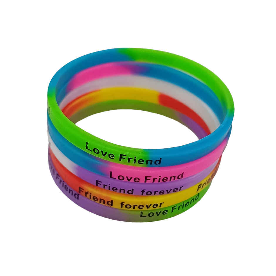 Friendship Rubber Bands | Assorted | Pack Of 5 | Gullak