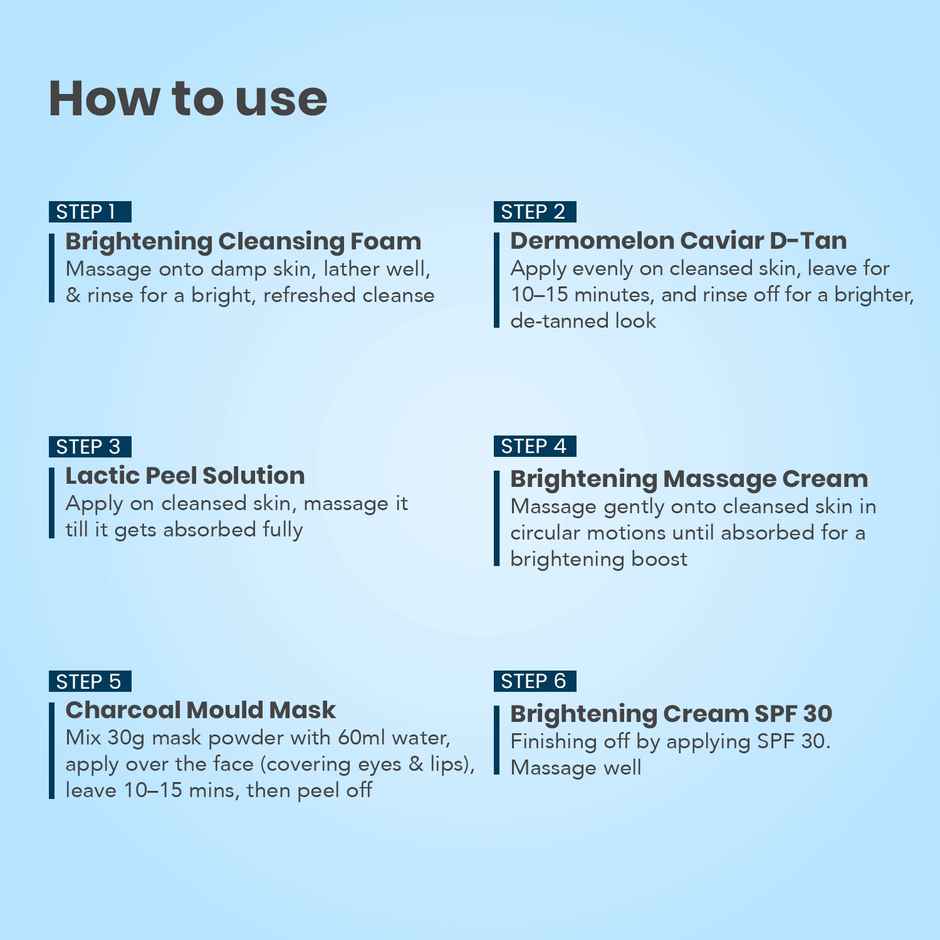 O3+ Alpha Men Bright Groom Facial Kit