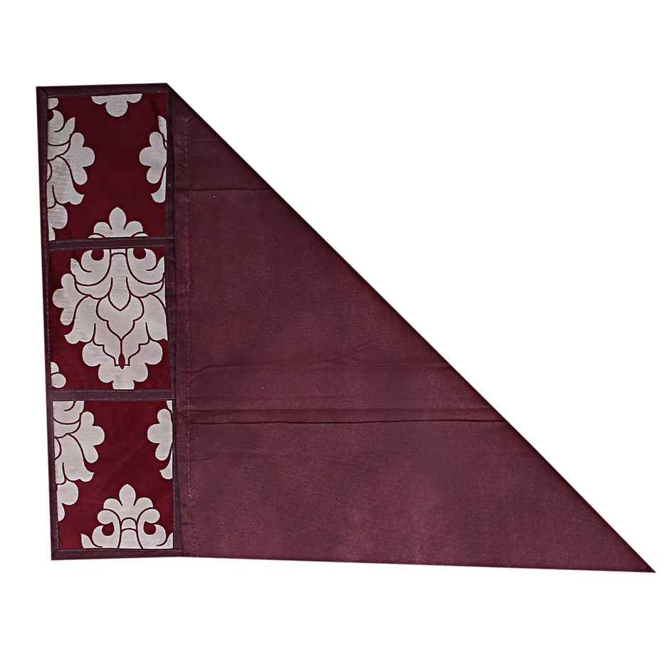 Kuber Industries Pvc 3 Pcs Fridge Mats | 1 Pcs Handle Cover & 1 Pcs Fridge Top Cover|Maroon